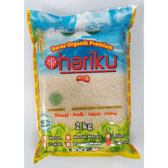 

Ciherang Organik 2 Kg