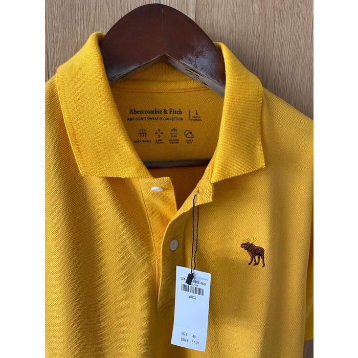 KAOS KERAH PRIA KAOS POLO PRIA ABERCROMBIE & FITCH
