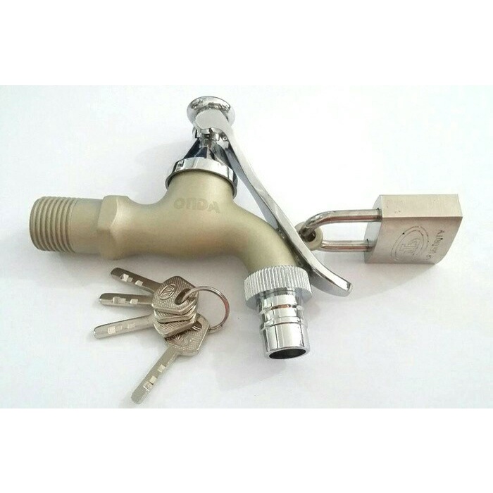 Paket Kran Gembok Taman Onda/Kran Kunci/Kran Taman Onda