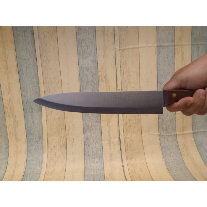 Pisau Dapur Kitchen Knife Golden Fish Made In Japan 9in 22,9cm Brown