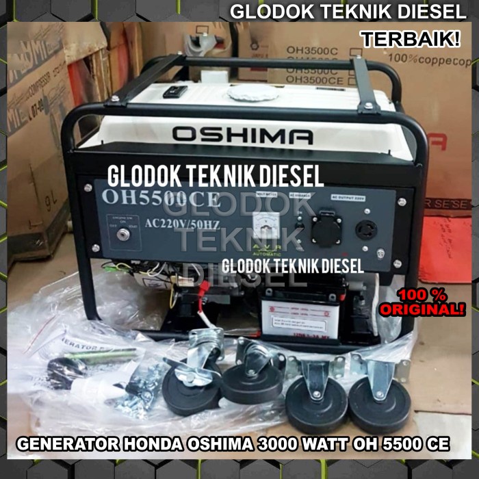 HONDA GENSET GENERATOR BENSIN 3000 2800 WATT OH 5500 CE OH5500CE ORI