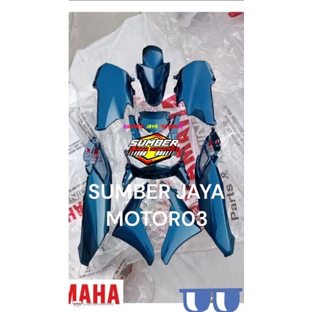 BODY BODI HALUS FULL SET NEW NMAX BIRU GLOSSY 2021-2023  B6H ORGINAL YGP