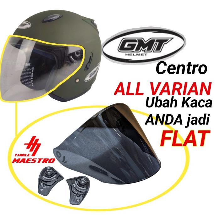 Kaca Helm GMT CENTRO Visor FLAT venom open gmt sentro visor ganteng