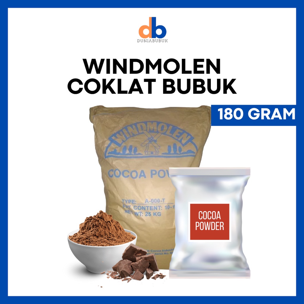 

Cocoa Powder Windmolen - Coklat Bubuk - Windmolen 500G