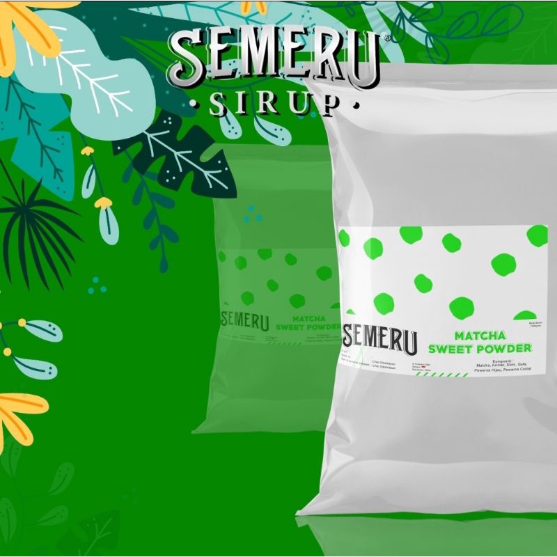 

Powder Sweet Matcha /1Kg /Semeru /Matcha /Greentea /Enak / /Harga Distributor