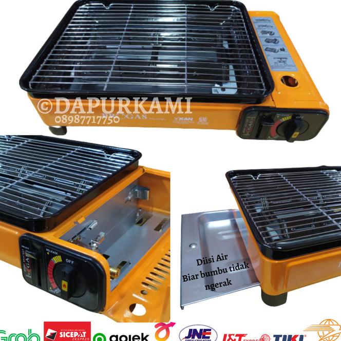Kompor Panggang Portable Kompor Panggang Sate Ikan Ayam Model B