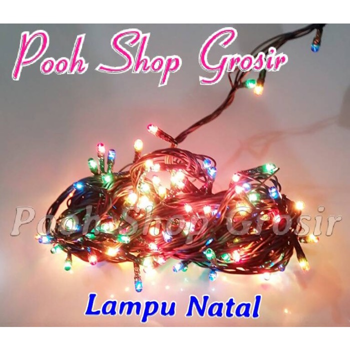 

Lampu Natal Warna Warni
