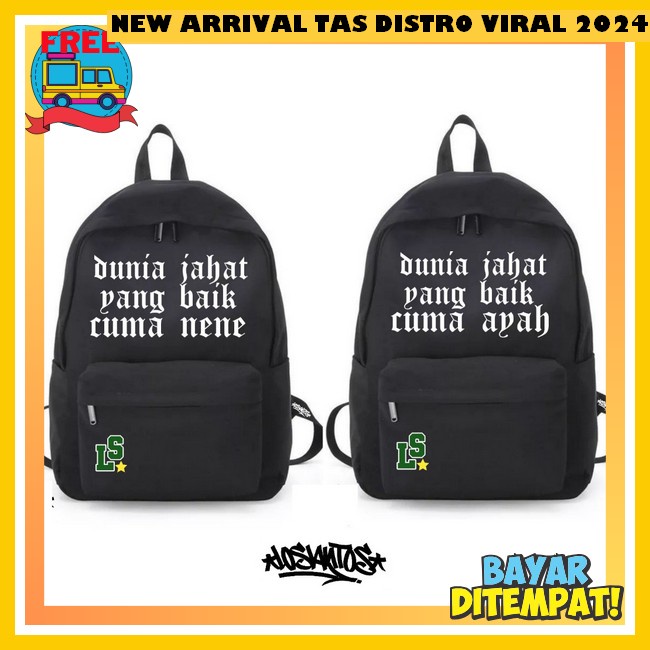 School Bags Anak Dstro Cowo Murah Smk Bocil Keren Rsngsle Dstr Bag Tas Distro Sekolah Cowok Smp Sma 