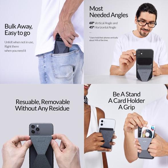 MOFT X Adhesive Phone Stand & Wallet / Stand HP / Holder HP Flashing