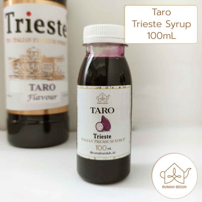 

100mL Sirup Taro merk Trieste - Taro Italian Premium Syrup