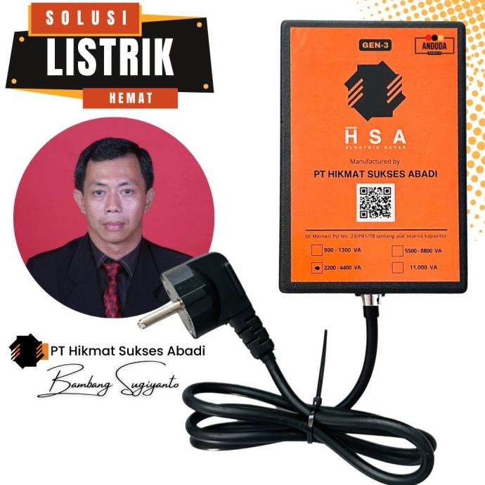 Andoda HSA Electric Saver | Penghemat Listrik | PT Hikmat Sukses Abadi