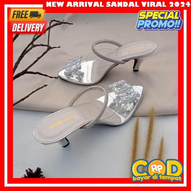 High Heels Wanita Korean Style Wisuda Hells Sendal Aesthetic Sale Heels Wanita Kondangan  3Cm 5Cm 7C