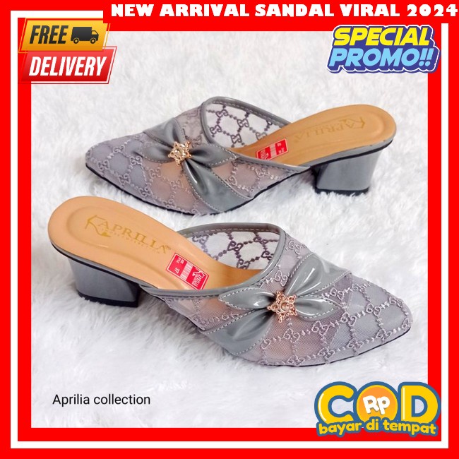 High Heels Wanita Korean Style Wisuda Hells Sendal Aesthetic Sandal Import Korean Style Terbaru 2024