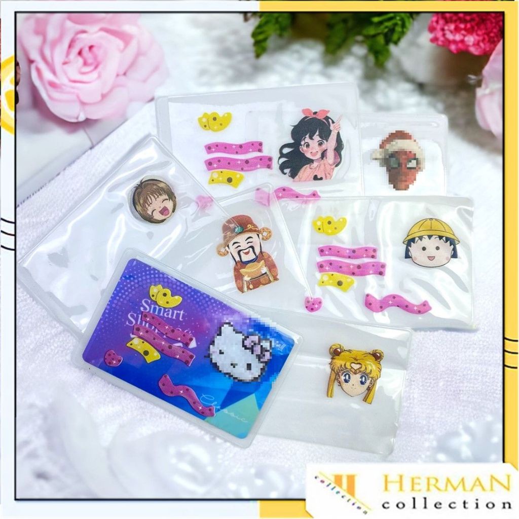 

HC Sampul Pelindung Kartu Tanda Pengenal Karakter Cover Pelindung Kartu ATM SIM KTP Cover Kartu Doff Bahan PVC Anti Air Cover Pelindung Anti Gores Karakter Kartun Plastik Pelindung Kartu Nama Kartun Lucu