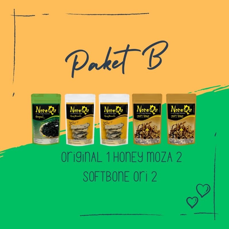 

Paket Norequ Crispy Seaweed - Bundling 5 Pcs