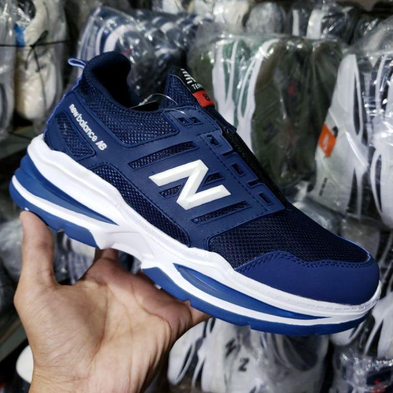New New Balance 850 - Sepatu Pria Sneakers Olahraga New Balance Original 100% Cewek Cowok Hitam Puti