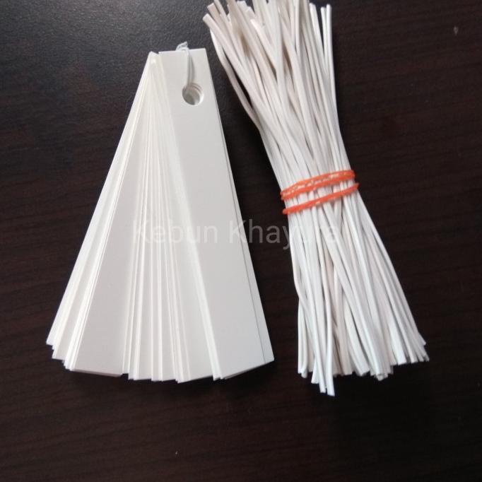 

Miliki Label Tanaman / Plant Label Tag Bahan Kertas Anti Air Isi 10/25/50/100 ~