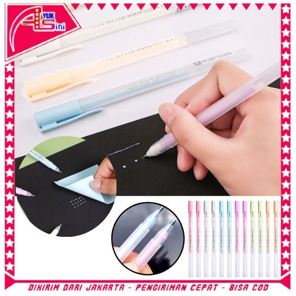 

AS Pulpen Lem Kertas Cepat Kering Lem Cair Anti Bocor Bentuk Pena Glue Pen Stiker Scrapbook Diy Untuk Anak-Anak