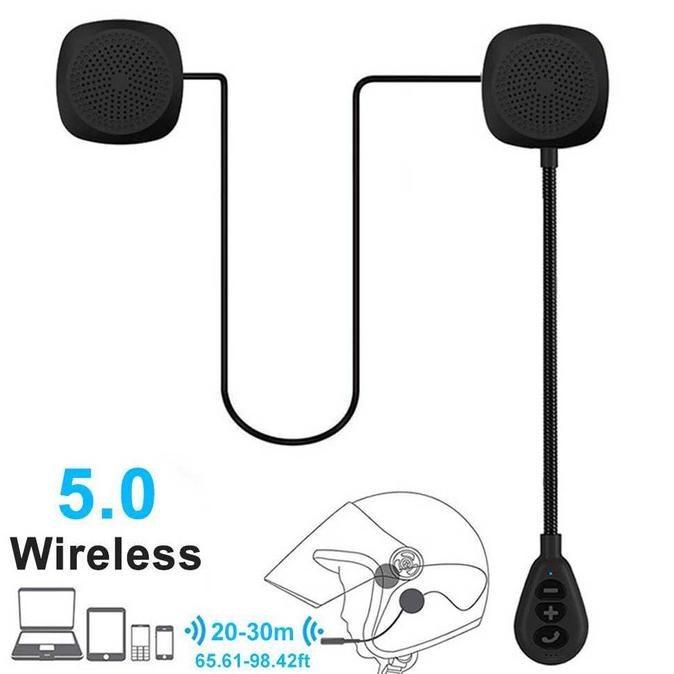 Headset Bluetooth Helm Mh05 -V5.0 Motorcycle Wireless Helmet Headset