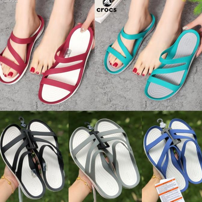 Crocs / Sandal Wanita / Crocs Wanita / Sandal Crocs / Crocs Swiftwater