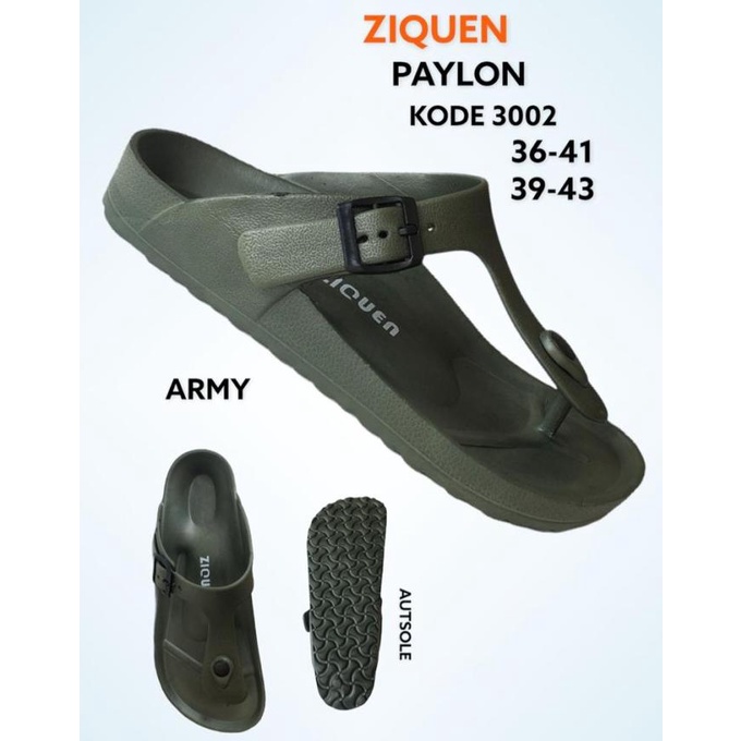 SANDAL ZIQUEN JEPIT KARET JELLY PRIA TERBARU BEST NEW GUYS ADA VARIANT
