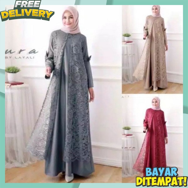 Paksian Bajy Bajh Ataaan Kondangan Hari Raya Turkey Abaya M L Xl Gamis Lebaran Murah Ghamis Qanita P