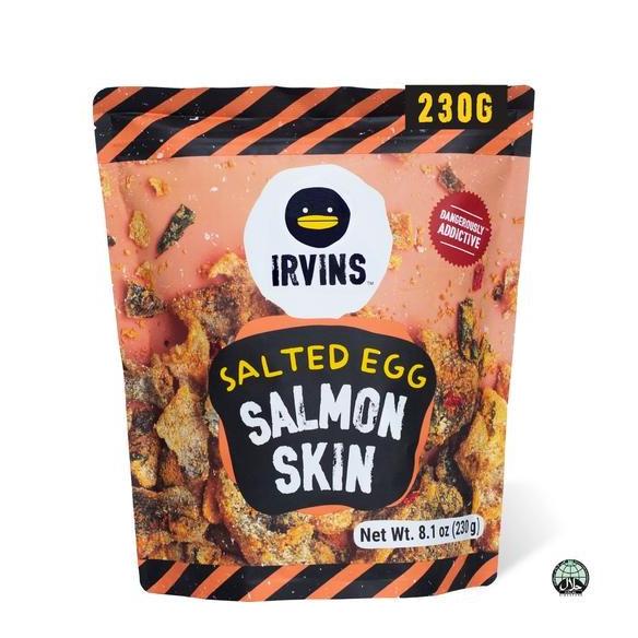 

Irvins Salted Egg Salmon Skin 230 gr (Big) MrWorldShopper AS1