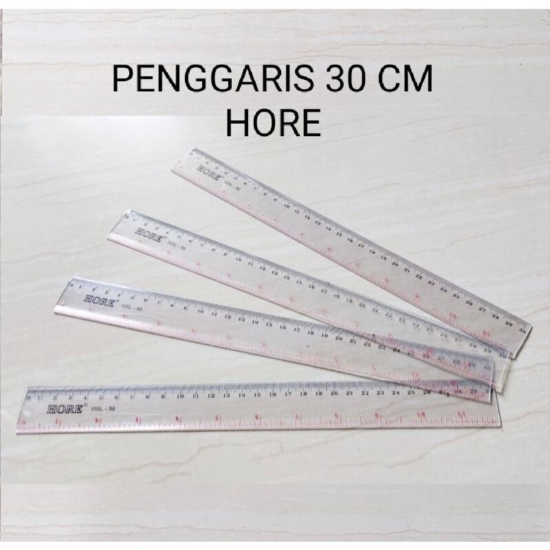 

PENGGARIS ACRYLIC HORE 30 CM