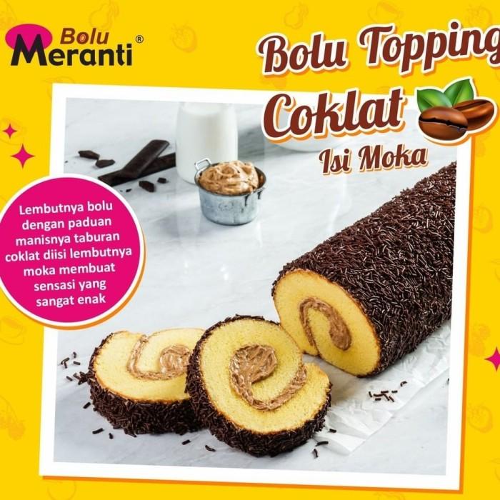 

BOLU MERANTI TOPPING COKLAT MESES