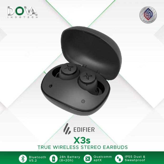 New Edifier Tws X3S True Wireless Stereo Earbuds Terbaik