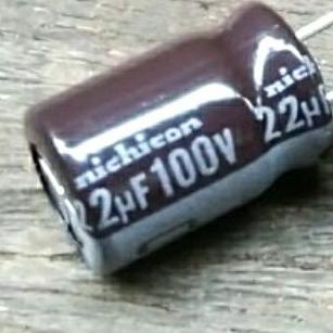 Murah ELCO - NICHICON 22uf 100v + 10uf 47uf 220uf 470uf 50v 50 volt v 50volt dre3 Juara