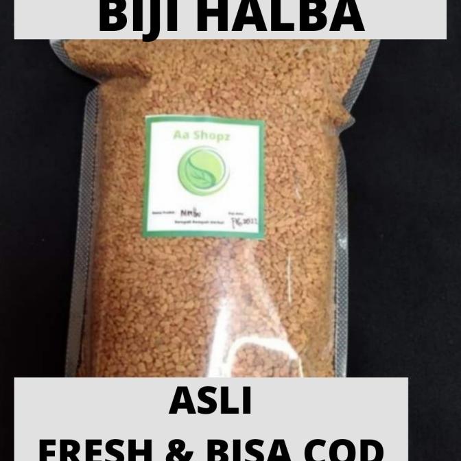 METHI SEEDS FENUGREEK KLABET 1kg PEMBESAR PAYUDARA