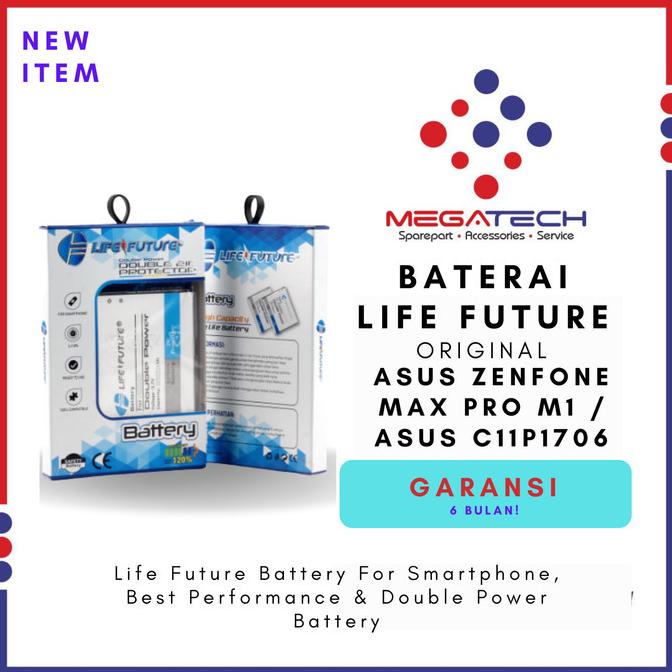 Ready Baterai Asus Zenfone Max Pro M1 / Baterai Asus C11P1706 Life Future Terlaris