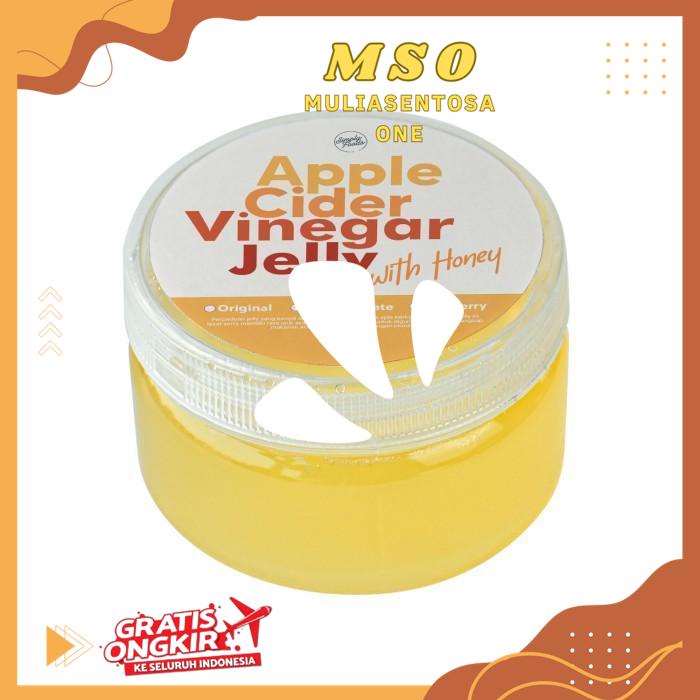 

APPLE CIDER VINEGAR JELLY WITH HONEY ( JELLY CUKA APEL DENGAN MADU ) HIGHT QUALITY PRODUK !!