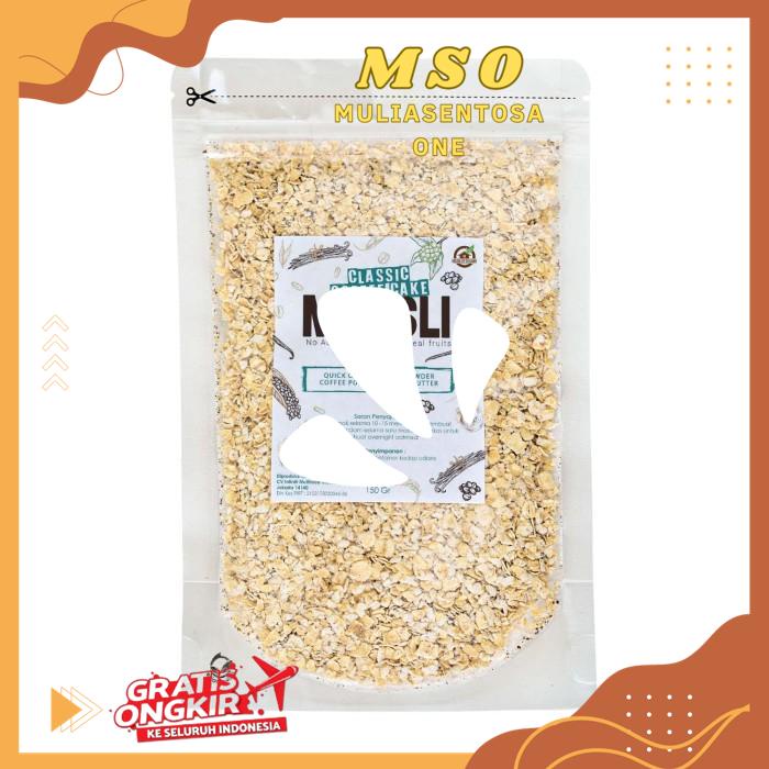 

HOUSE OF ORGANIX CLASSIC COFFEE CAKE MUESLI 150 GR HIGHT QUALITY PRODUK !!