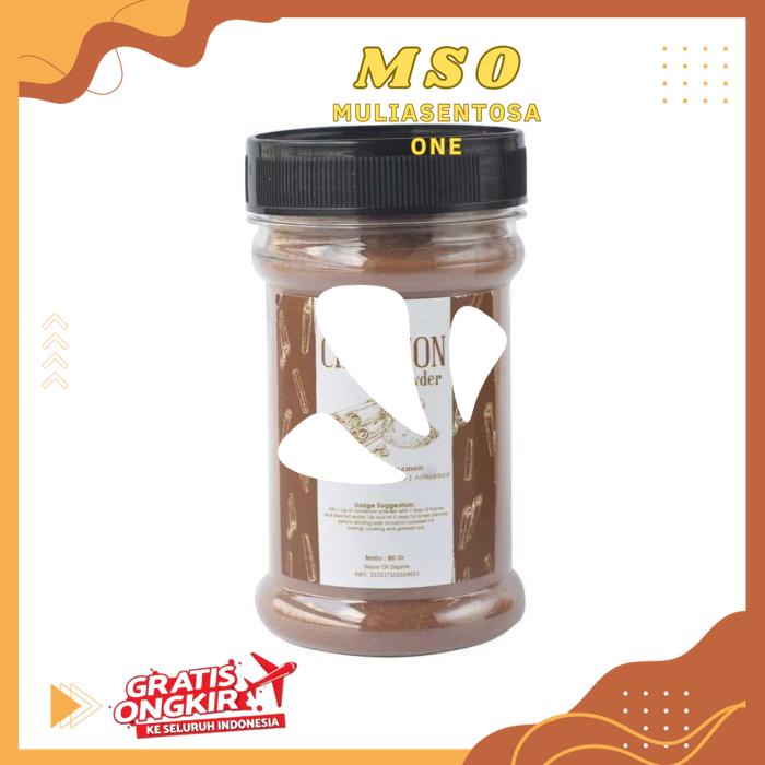 

NATURAL CINNAMON POWDER 60GR - TC PRODUK BEST PRODUK !!
