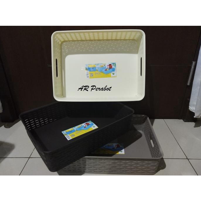 Limited - Keranjang Serbaguna / Container Mini Dorota 3303 Green Leaf ~