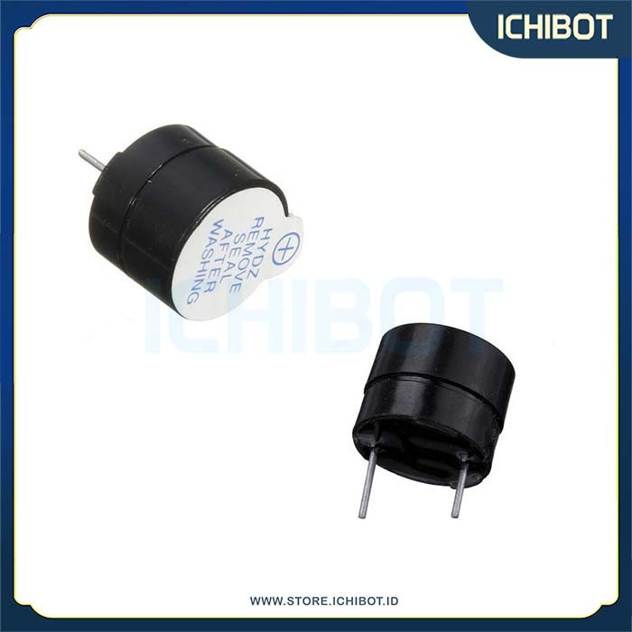 Buzzer Aktif 5V SOT 12x9.5mm Active Piezoelectric Alarm Buzzer