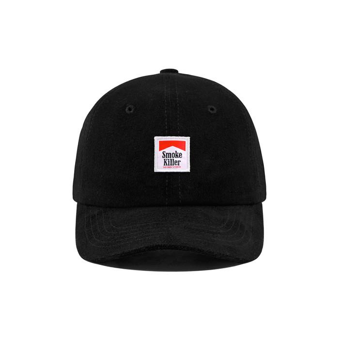 TOPI PRIA SKYMO APPAREL POLOCAPS SMOKE BLACK