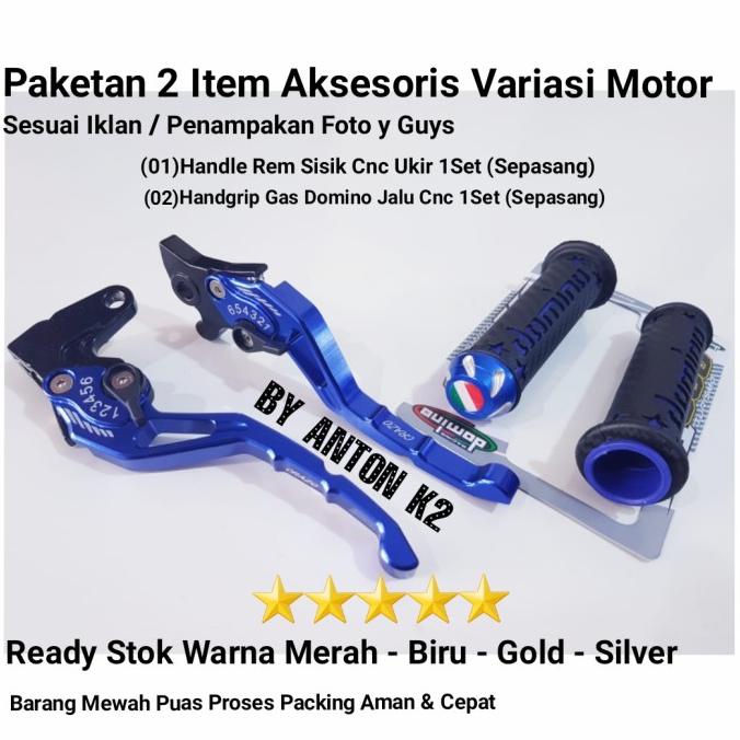 PAKET 2 VARIASI AKSESORIS MOTOR CBR 150/CB 150/TIGER/SONIC 150/VERZA