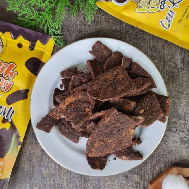 

[Bundling] Paket Hemat Kripik Pisang Cokelat Viral Ceu Kokom