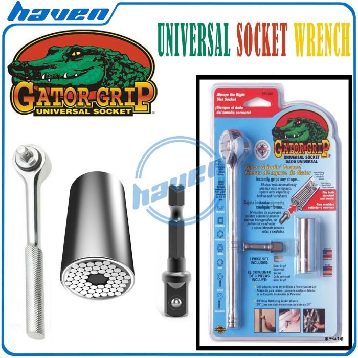 Kunci Pas Socket Universal Gator Grip Universal Socket Wrench