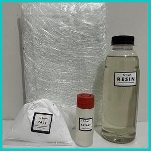 Resin Paket 250gr Bening Merah Komplit Lebih Hemat Jual Paketan Resin