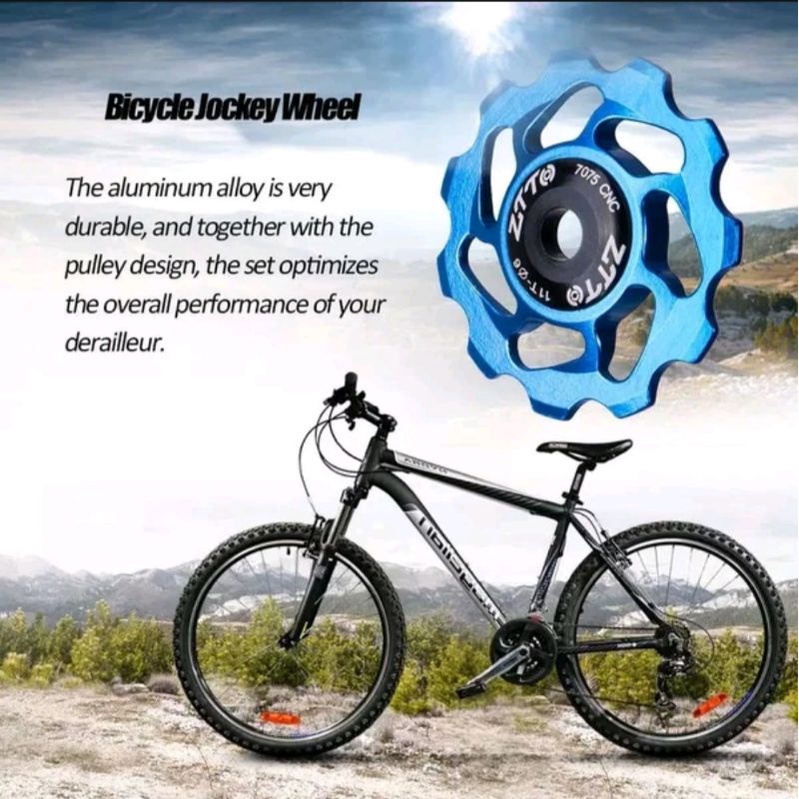 Original ZTTO Pulley RD Sepeda Roadbike MTB 11T 1pcs