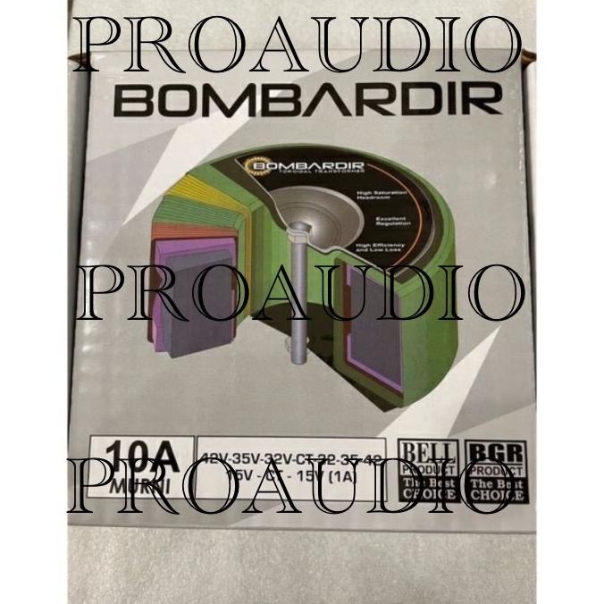 TERMURAH - Trafo toroid donat BOMBARDIR 10A ct 42V murni