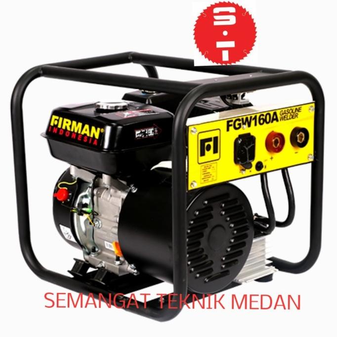BEBAS ONGKIR - FGW160A MESIN LAS GENSET LAS BENSIN GENERATOR WELDER FIRMAN FGW 160 A