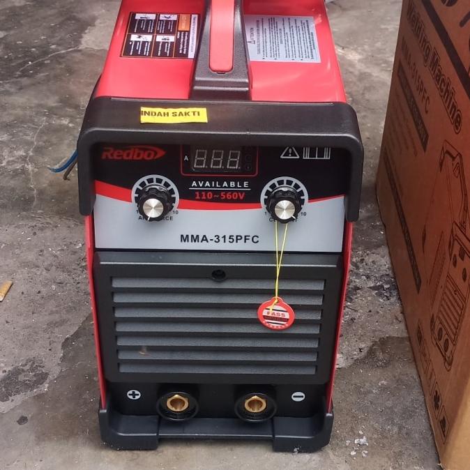 TERMURAH - MESIN TRAVO TRAFO LAS LISTRIK 300 A MESIN LAS REDBO MMA315-PFC