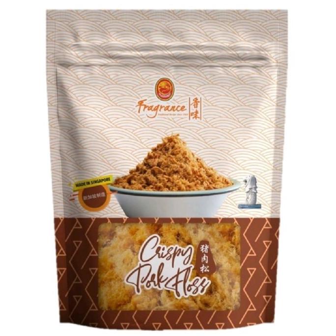 

SINGAPORE FRAGRANCE CRISPY PORK FLOSS , 100 GR , NO MSG , ABON BABI