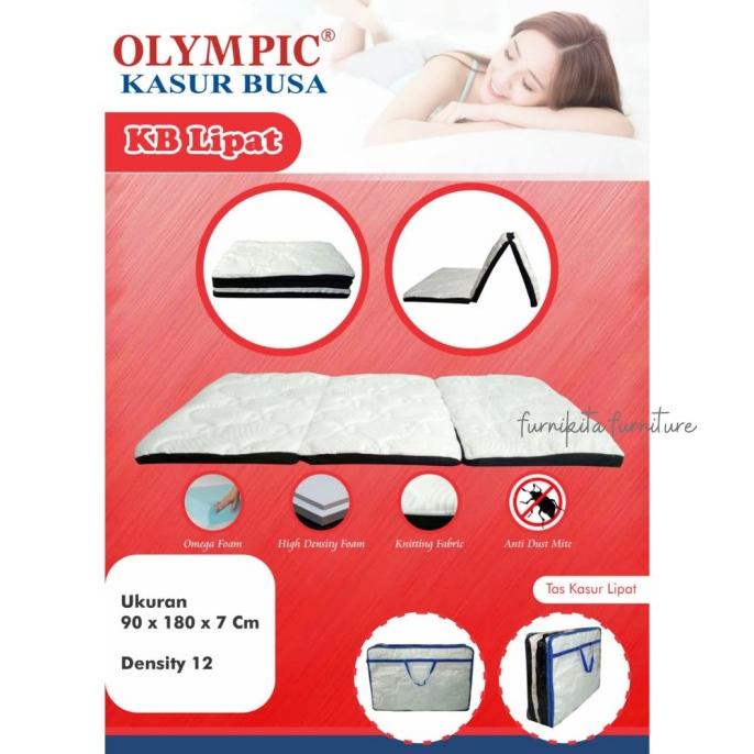 KASUR LANTAI KASUR BUSA LIPAT 3 OLYMPIC