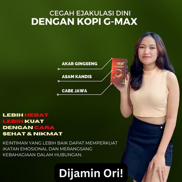 

Sale G-Max Kopi Ginseng GMax Penambah Stamina Pria Dewasa
